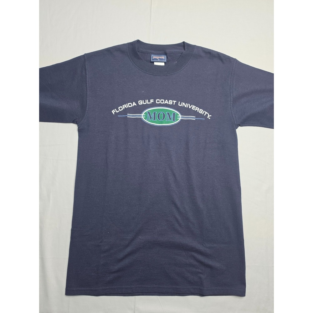 JanSport Florida Gulf Coast University Mom T-Shirt Women Small Navy Blue Graphic